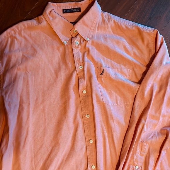Nautica Oxford Button Up Shirt - Picture 3 of 4